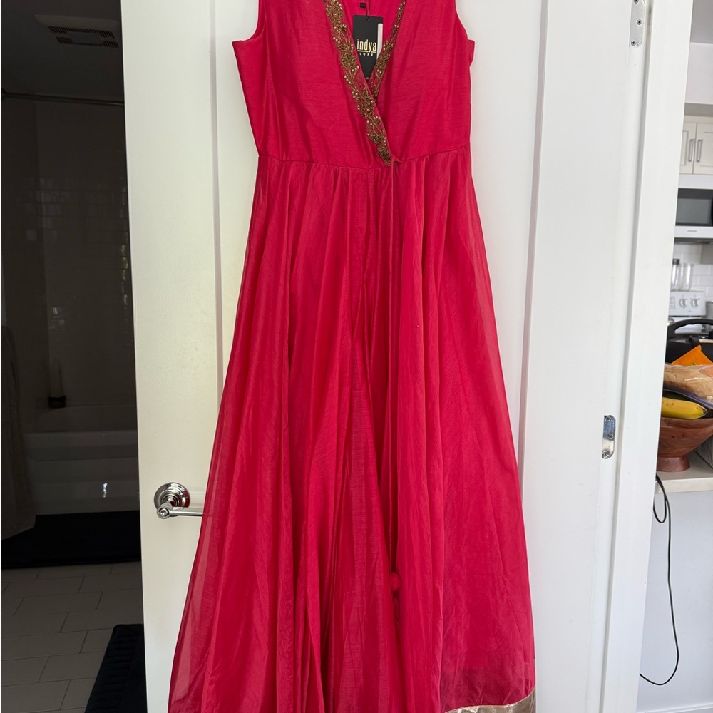 Red Sleeveless Dress